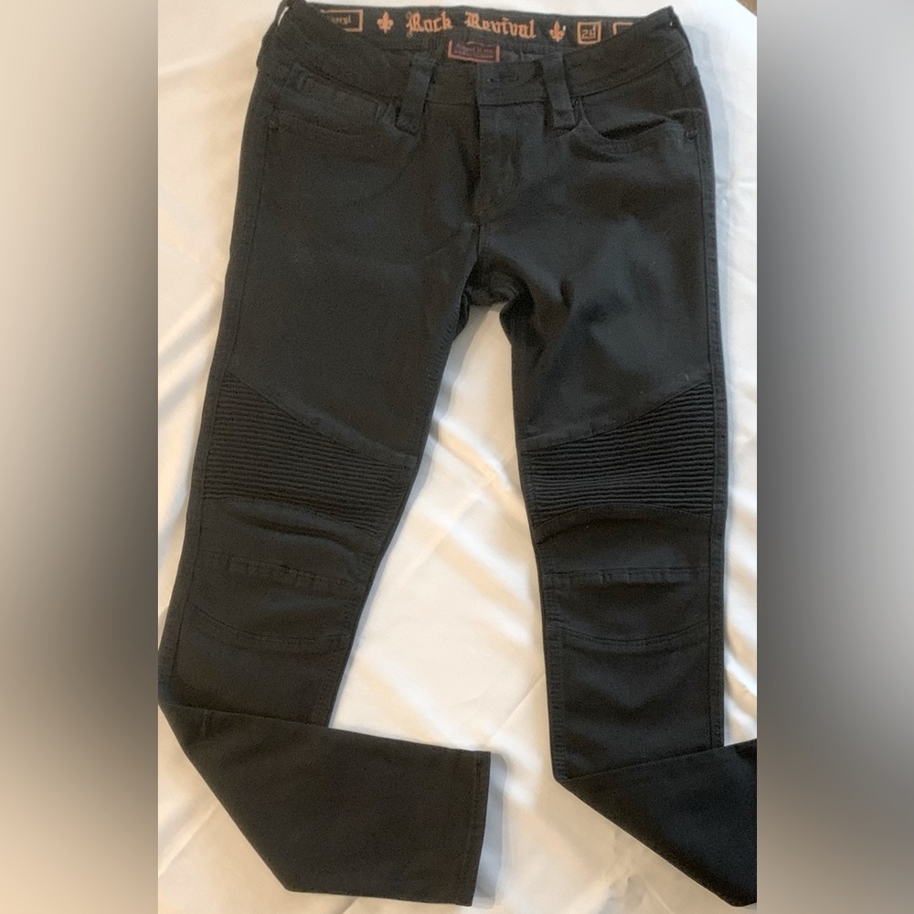 Rock Revival Black Jeans. Sheryl size 29.  Mint Condition. No stains or wear.